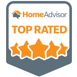 HomeAdvisor "Top Rated" badge