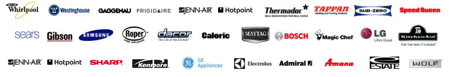 All Brands Appliance Repair - Brand Logos